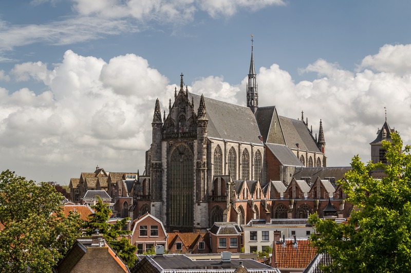 Chiesa gotica a Leiden 