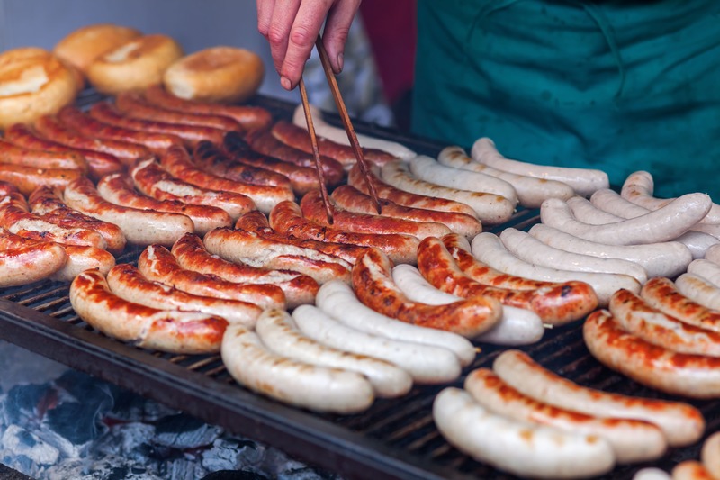 Bratwurst alla griglia