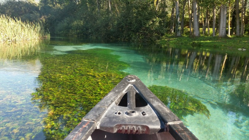 Fiume Tirino canoa