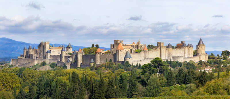 Carcassonne cité médiéval