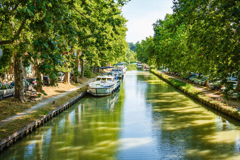 Corcassonne Canal du Midi