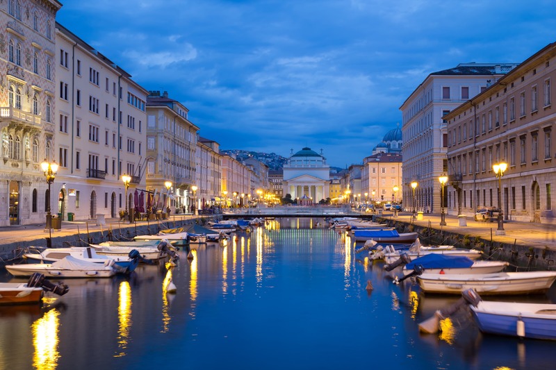 Canal Grande in Trieste